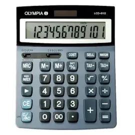 Olympia LCD 6112 Tischrechner