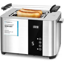 Lebenlang Toaster Edelstahl
