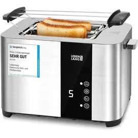 Lebenlang Toaster Edelstahl