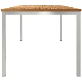 vidaXL Esstisch 200 x 90 x 74,5 cm Teakholz