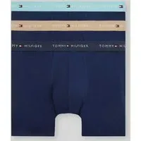 Regular Fit Trunks aus Baumwoll-Mix im 3er-Pack, Marine, XXL