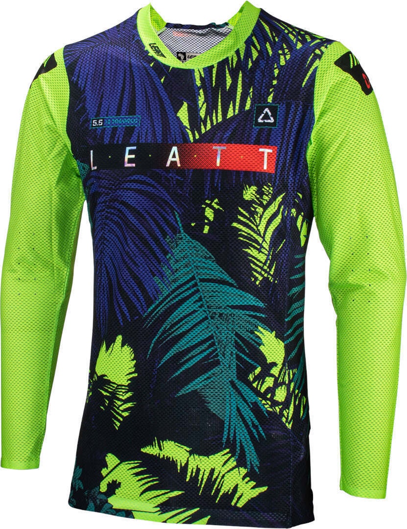 Leatt 5.5 Ultraweld Jungle 2024 Motorcross shirt, S