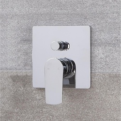 Moderne Manuelle 2-Wege Duscharmatur in Chrom - Harting, von Hudson Reed