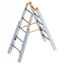 Layher Treppenstehleiter Topic 1061 2 x 5 Sprossen
