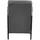K+W Komfort & Wohnen Cocktailsessel grau 62 x 77 x 83 cm mit bezogenen Armlehnen