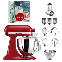 KitchenAid Artisan 5KSM175PS Medaillon Silber inkl. Paket 1