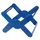 HAN Hängeregistraturkorb ohne Mappen X-CROSS blau