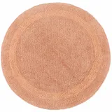 Homescapes Badematte Apricot Ø 80 cm