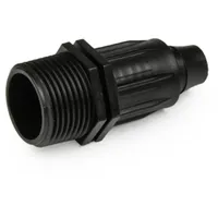 Bradas Schlauchanschluss mit 3/4" Außengewinde für 16 mm Verlegerohr