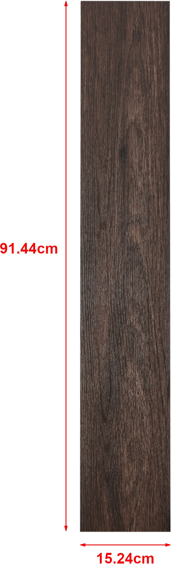 NEU.HOLZ Vinyl Laminat Vanola selbstklebend 5,85m2 Dark Wood Wenge