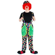 Tectake Clown Kostüm Herren M