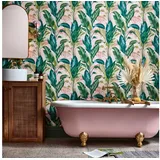 Envy Vliestapete Leaf It Out 53 cm 10 m Rosa/Grün 34193