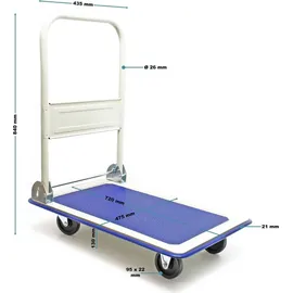Wiltec Plattformwagen bis 150 kg