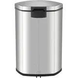 Eko-Europe Shell Bin 50 L Edelstahl