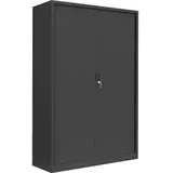 Lüllmann Rollladenschrank 120,0 x 45,7 x 195,0 cm schwarz