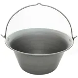 Grillplanet Gulaschkessel 30 Liter aus Eisen naturbelassen ohne Oberflächenbehandlung