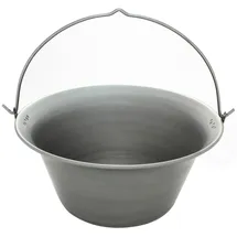 Grillplanet Gulaschkessel 30 Liter aus Eisen naturbelassen ohne Oberflächenbehandlung