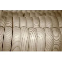 Zaunlatte 9x2x160cm Sibirische Lärche Muster A - Naturbelassen