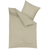 Traumschlaf Uni Feinbiber Beige 240 x 220 cm + 2 x 80 x 80 cm