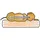 Knuffelwuff Hundebett Jessy XXXL 155 x 105 cm Beige