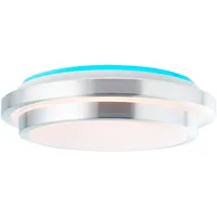 Brilliant Vilma LED-Deckenleuchte LED Deckenleuchte 41cm weiß-silber 1x 24W