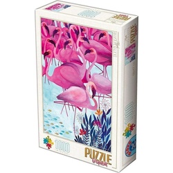 D-Toys Puzzle 1000 Andrea Kurti, Flamingi (1000 Teile)