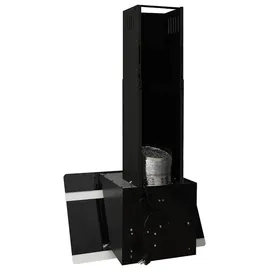 vidaXL Dunstabzugshaube 60 cm Schwarz