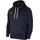 Park 20 Fleece Hoodie Herren M Nk Flc Park20 Po Kapuzenpullover, Obsidian/White/White, XL