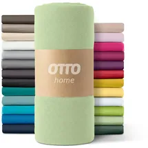 OTTO home Bettlaken Mikrofaser-Jersey 120 x 200 cm grün