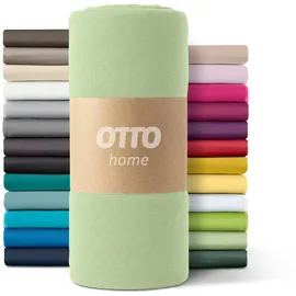 OTTO home Bettlaken Mikrofaser-Jersey 120 x 200 cm grün
