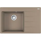 Franke Centro CNG 611-78A links Einbauspüle cashmere Excenterbetätigung 780 x 500 mm