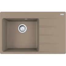 Franke Centro CNG 611-78A links Einbauspüle cashmere Excenterbetätigung 780 x 500 mm