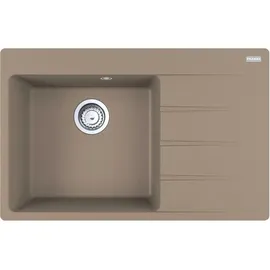 Franke Centro CNG 611-78A links Einbauspüle cashmere Excenterbetätigung 780 x 500 mm