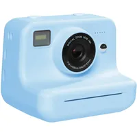 Tragbare Sofortdruckkameras für Kinder mit 4 Fotopapierrollen, ideal für Familienausflüge, kreative Spielaktivitäten, Kinderkamera
