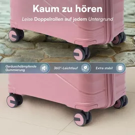 Xonic 4-Rollen Cabin 56 cm / 0 l beige/pink
