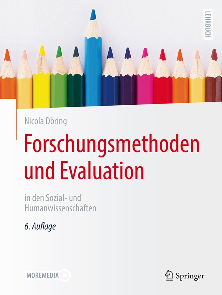 Forschungsmethoden Und Evaluation In Den Sozial- Und Humanwissenschaften - Nicola Döring  Gebunden