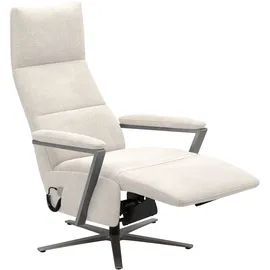 sit&more TV-Sessel Vario Comfort 70 x 124 x 85 cm Beige mit Kopfteilverstellung und 360° Drehfunktion