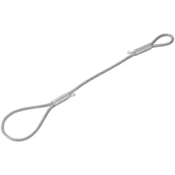 ProPlus 341298 Abreißseil 40cm mit Schlaufen für Anhängerkupplung