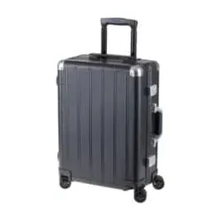 ALUMAXX Reisetrolley Orbit Aluminium matt schw. 45171 40x55x20cm