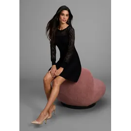 MELROSE Strickkleid Mini Schwarz 44
