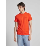 Superdry T-Shirt in Melange-Optik Modell 'Vintage Logo', Orange Melange, XXXL