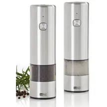 AdHoc i.Mill Pfeffermühle 17 cm Silber befüllt