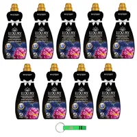9x Luxury Ammorbidente Mystery,Konzentrierter Weichspüler,Flüssigwaschmittel für Ihre Wäsche,40 Wäschen,900ml + Beni Culinari Kostenloser Schlüsselanhänger