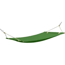 konsimo® Hängematte LENGER Hängematte (Hängematte), hergestellt in der EU, bequem und robust grün