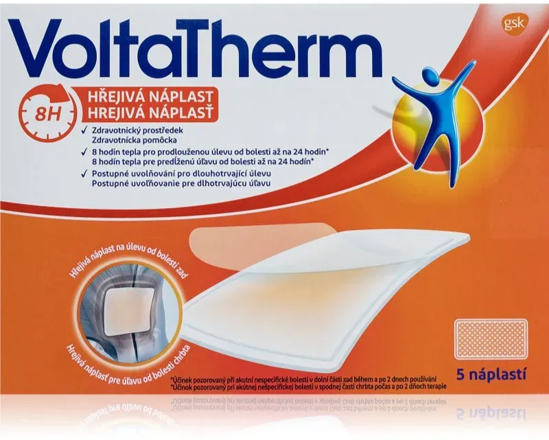 VoltaTherm VoltaTherm Wärmepflaster zur Linderung von Muskel- und Gelenkschmerzen 5 St.