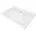 schlanke Duschwanne 110 90 Chromablauf 40109011