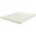 letti moderni Latex Topper 180 x 200 cm Weiß
