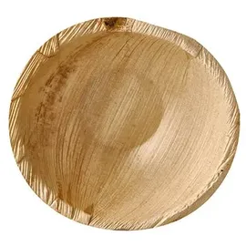 Papstar Palmblatt-Schale rund 425 ml 25 St. Beige