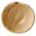 Papstar Palmblatt-Schale rund 425 ml 25 St. Beige