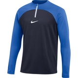 Nike Academy Drill T-Shirt Obsidian/Royal Blue/White M